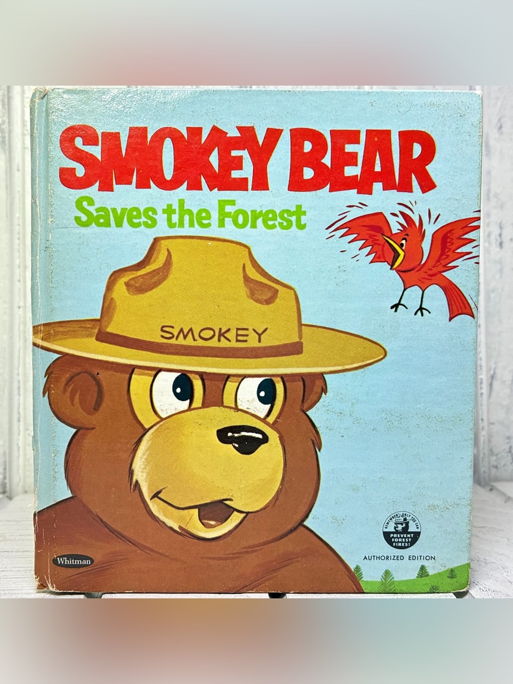Smokey Bear Saves The Forest A Whitman Tell-A-Tale Book Vintage 1971